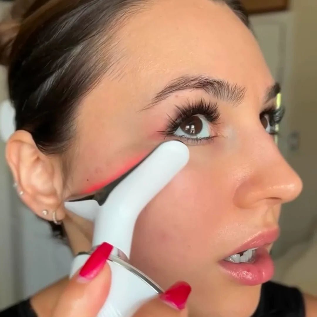 Glow Facial Massager - Red Light Therapy Micro Sculptor - vybella.