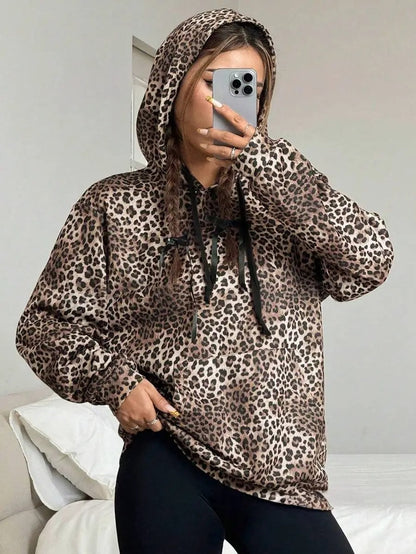 Stacy | Viral Leopard Print Hoodie