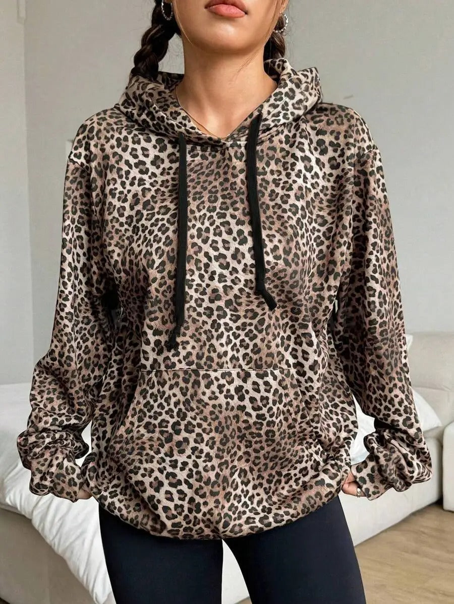 Stacy | Viral Leopard Print Hoodie