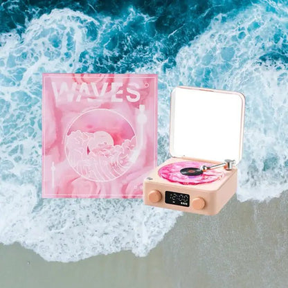 Waves Vinyl Speaker - vybella.